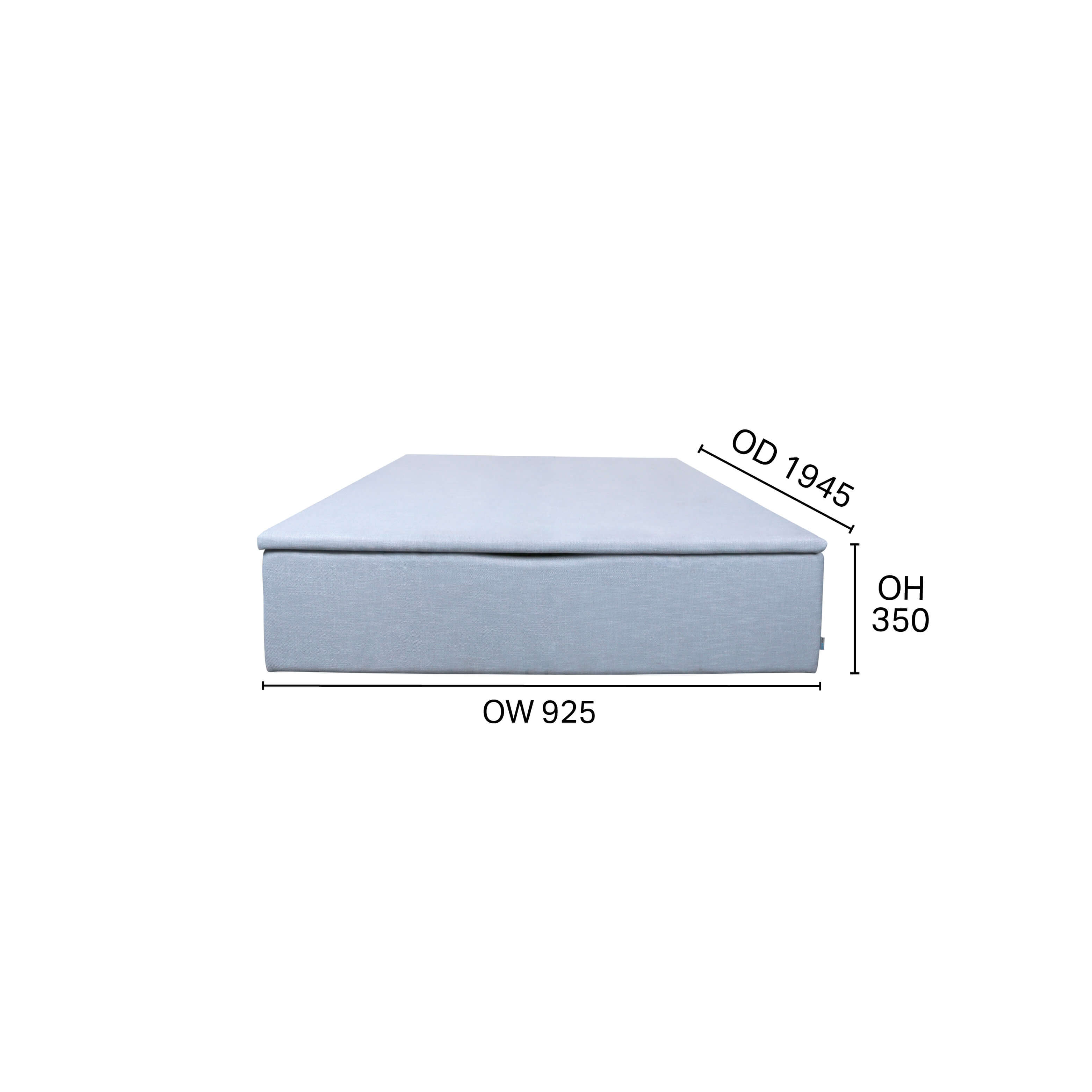 Ascot Bed Frame (Divan) - Single